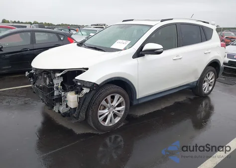 2013 Toyota Rav4 Limited z USA, uszkodzony, nr VIN JTMDFREV7D5001387